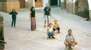 Jugando en el tablero, al “Juego de la vida (de Carmen Haut)" ®